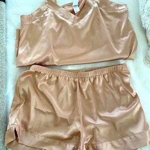 Stars Above sz S satin pj set